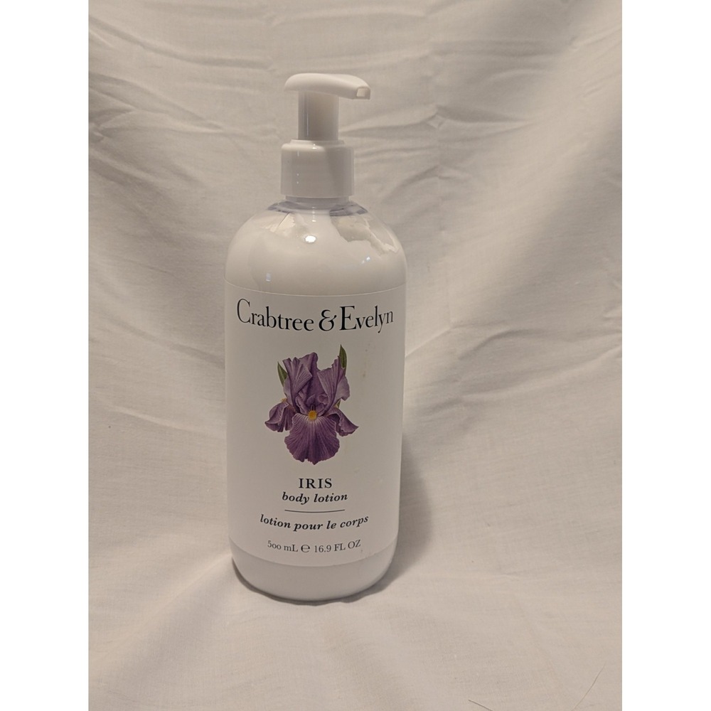 Crabtree & Evelyn IRIS Body Lotion 16.9 oz